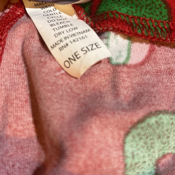 Lularoe Christmas unicorn leggings! One size - Picture 3 of 5